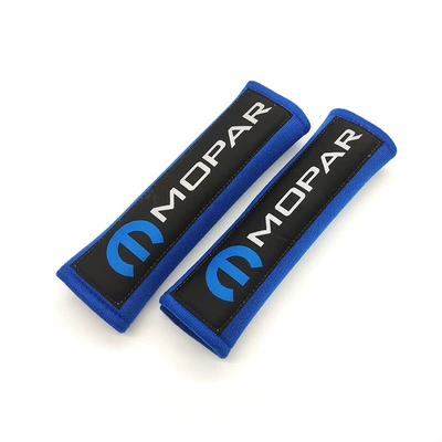 Seat belt shoulder pad: pad modified JDM car - mopar-blue