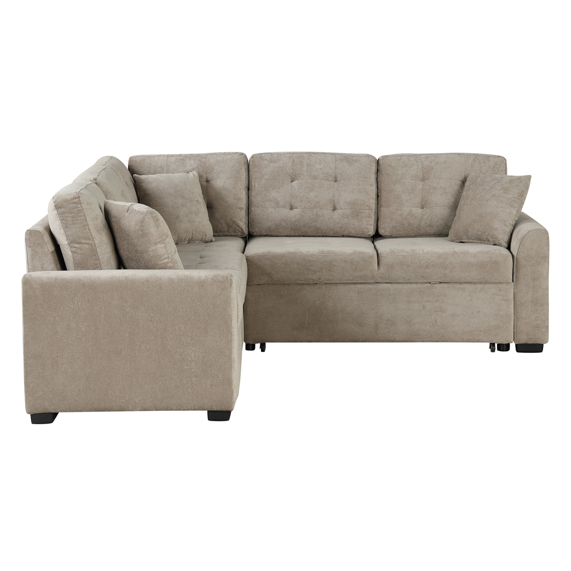 Sofá de tela de lujo ligero, muebles de sala de estar pequeños, sofá postmoderno