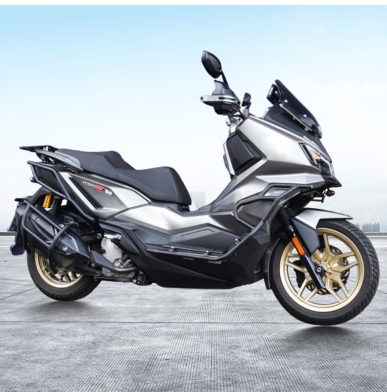 Suitable for Sanyang Husky 300 Bumper Full Surround Front and Rear Guard Bars Exhaust Bars Scooter Anti-Fall Bars Modification