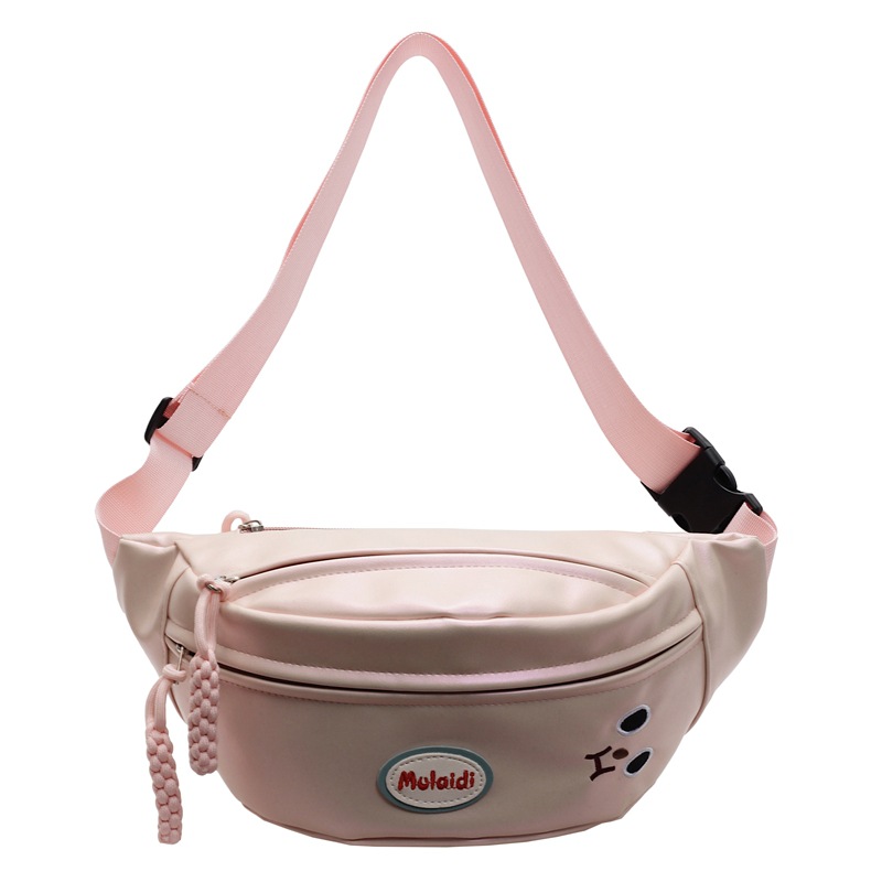 Riñonera casual simple de comercio exterior para mujer 2025 nuevo estilo coreano bolso de hombro de viajero súper caliente bolso de pecho de mensajero