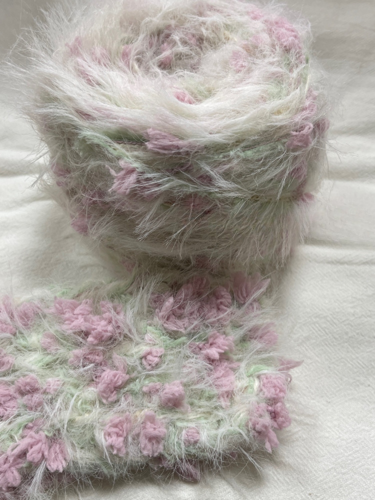 批发编织包包YIDDYarn毛线团 可玫瑰围巾 混线薄荷diy手特色手编