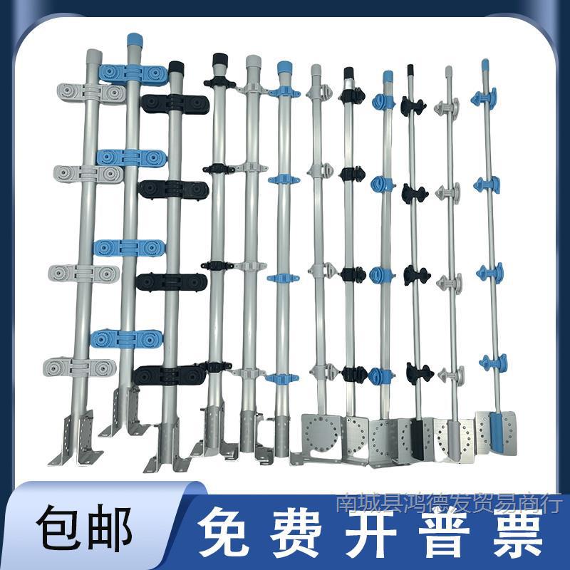 脉冲电子围栏立柱铝合金不锈钢中间承力终端杆支撑立杆满2件包邮