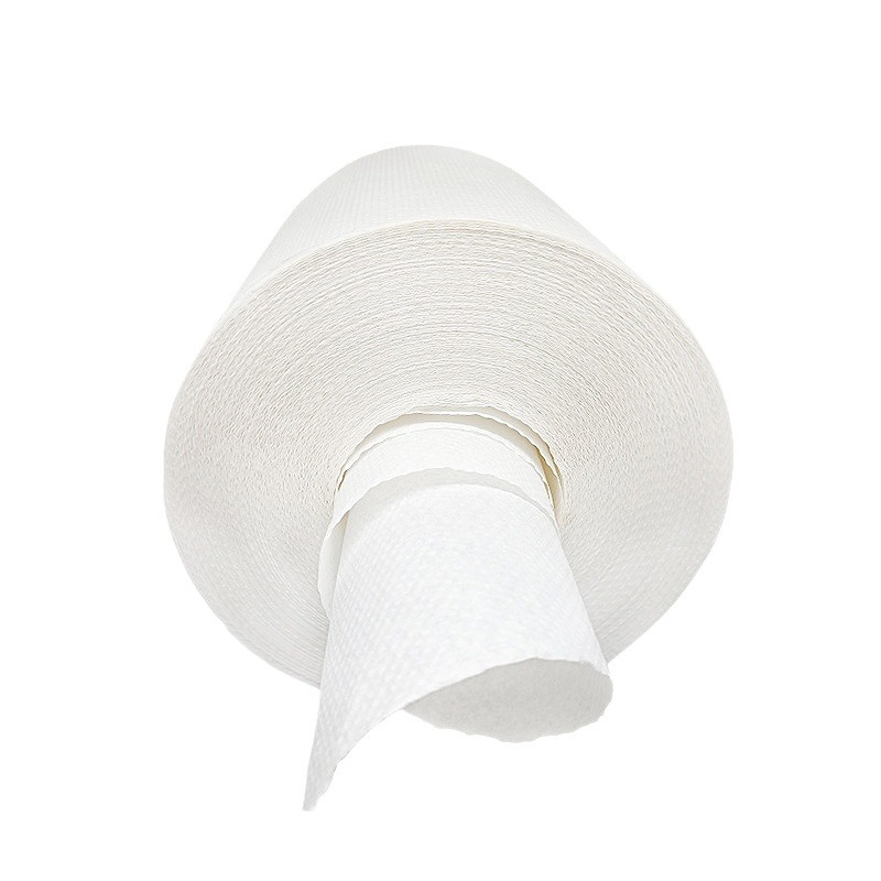 Venta al por mayor hotel centro comercial especial rollo toalla de mano edificio de oficinas centro de propiedad de extracción Toalla de mano de una sola capa engrosada