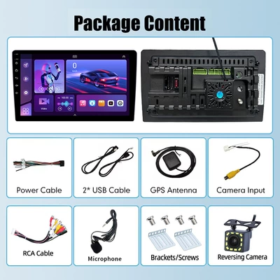 DVD Navigation | Exclusive 7/9/ 10inch Car - 9inch-the-store-comes-standard-with-12-light-cameras-116gbcarpaly-4-core-wifi-version