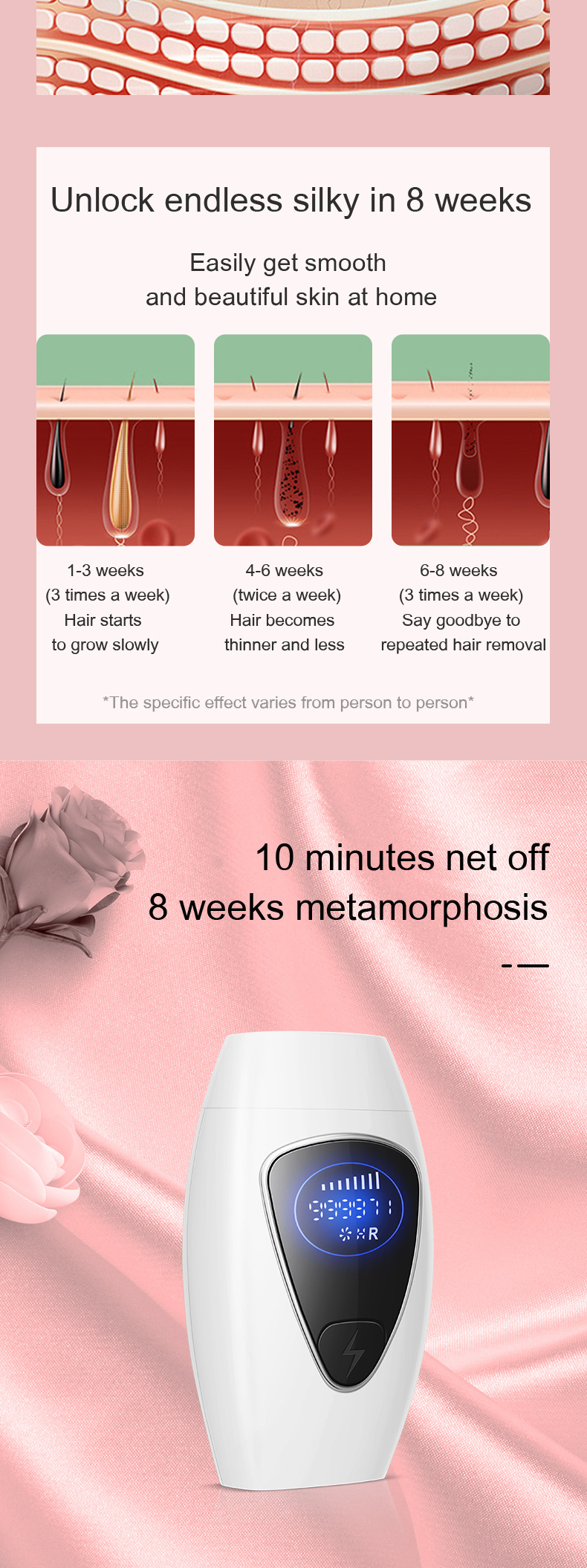 Permanent Hair Removal Device For Home Use With Flashes System_voghion.com