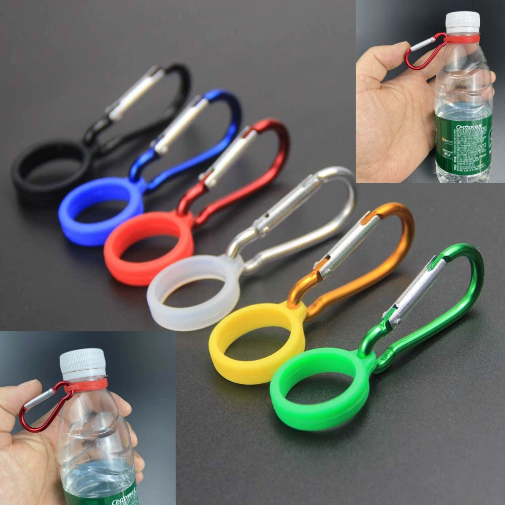Пряжка для бутылки с минеральной водой, пряжка для рюкзака, силиконовая пряжка для подвешивания бутылки с водой на открытом воздухе, пряжка для бутылки с водой, пряжка для бутылки с напитком, подвесная пряжка для ручки для переворачивания страниц