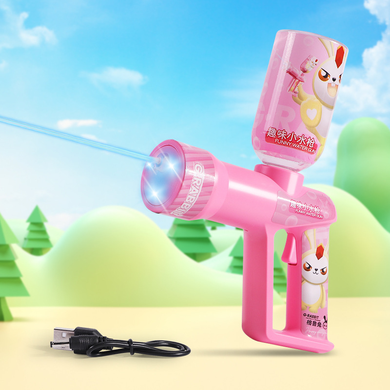 Juguetes de pistola de agua eléctrica para niños rociadores de agua automáticos de absorción de agua de alta presión de alta capacidad de agua de arena fuerte al por mayor