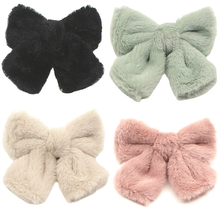 英伦范女生简约蝴蝶结飘带鞋扣辅料手工花韩国风格日系布艺鞋服配