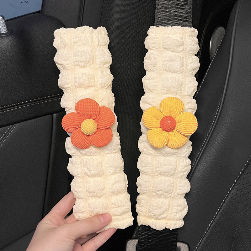 Funda Protectora para Cinturón de Seguridad 1 Par de Poliéster
