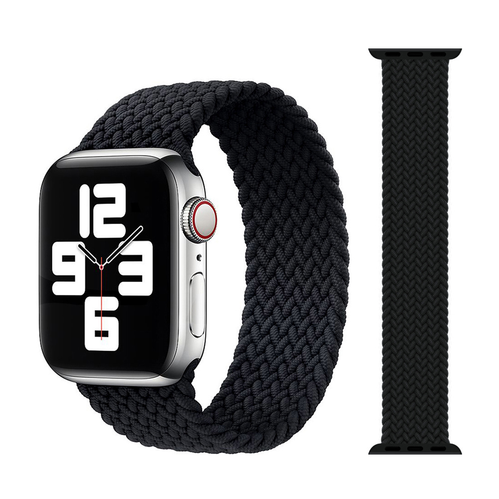 Apple Watch Dây đeo dệt đàn hồi một vòng Dây đeo cổ tay tích hợp đàn hồi Apple Watch8765432SE