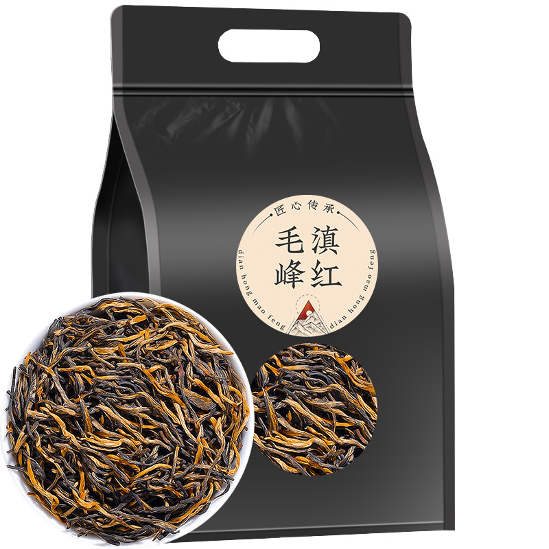 滇红茶2025新茶滇红毛峰正宗云南凤庆古树养胃红茶浓香型茶叶250g