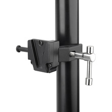 全金属V口扣板带蟹钳夹子 V型电池挂板 灯架三脚架圆管固定大力夹