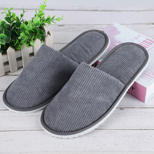 Manufacturers Supply Non-Disposable Slippers That Are Washable and Have Thick Soles, Suitable for Hotels, Guesthouses, Home Hospitality, and Beauty Salons, and Can Be Customized