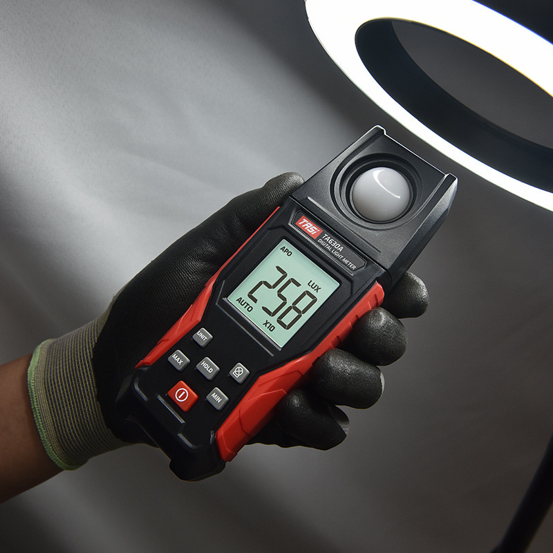 批发特安斯数字照度计TA630 测光仪 高精度 照度仪 测光表光度亮