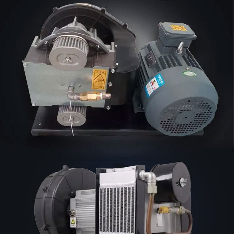Oil-free vortex integrated 3.7 kW air compressor, low-noise 5.5KW laboratory air pump