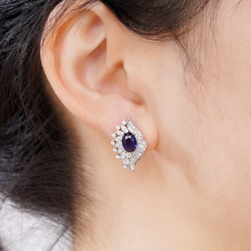 Luxury Royal Drop Earrings Devil Eye Design Elegant Style For Women_voghion.com