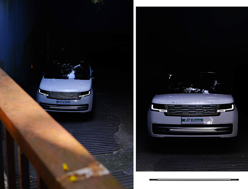 Suitable for 23-26 Models of Land Rover Range Rover Executive Edition Lower Grille Through-Light Daytime Running Lights Welcome Lights Cross-Border