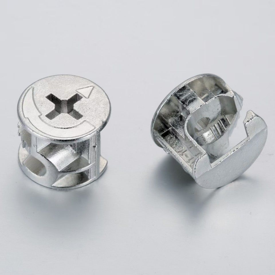 三合一连接件 连接器 三合一杆 新中式家具 现代家具 压铸 锌合金