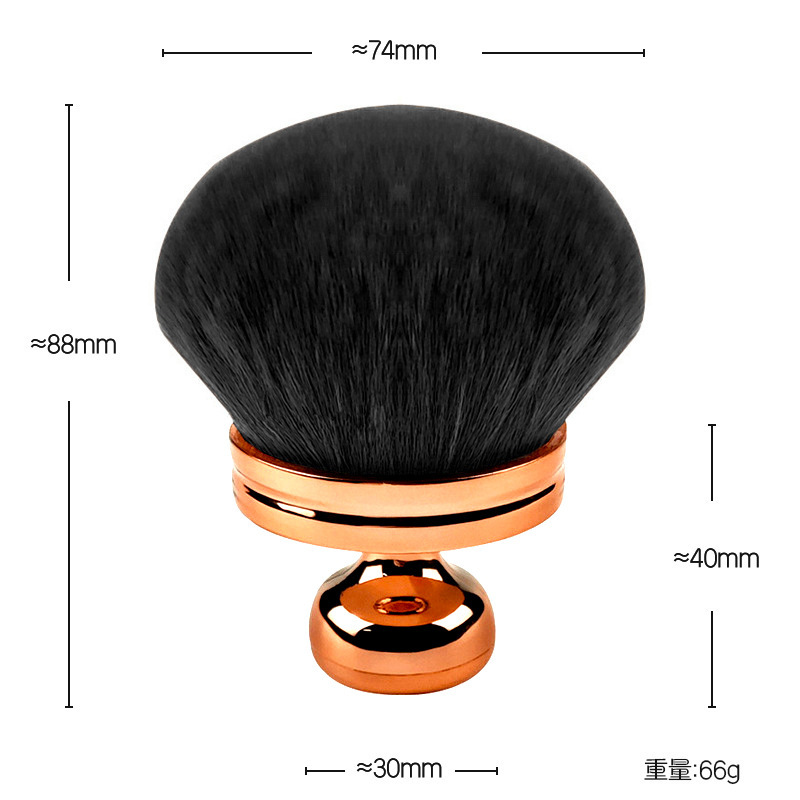 Cepillo de maquillaje transfronterizo multifuncional cuello grande sello de polvo de pintura cepillo de pestaña cepillo de polvo de uñas al por mayor
