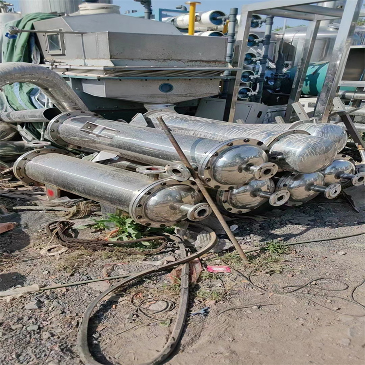 二手工业冷凝器 列管式不锈钢钛材换热器 内循环耐高温腐蚀无缝管