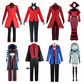 ALASTOR地狱客栈cos服 瓦伦蒂诺角色扮演舞台服cospaly万圣节服装