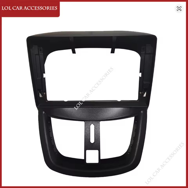 Applicable to 2006-2010 Peugeot 207 Central Control Navigation Panel Android Navigation Versatile Frame Large Screen Frame Panel
