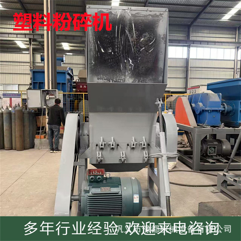 学校饭盒破碎处理设备 PP碎片自动化加工机器 打包碗摩擦水洗设备