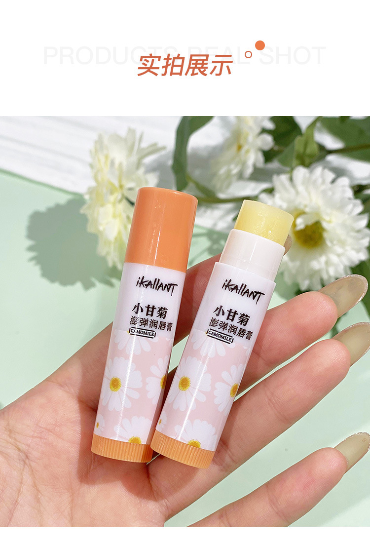 Fashion Lip Balm Small Chamomile Essence Moisturizing Lip Balm display picture 1