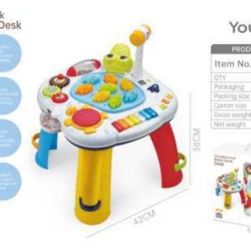 Amazon Youleen 2315 Functional Educational Steering Wheel Walker Learning Table Baby Rattle Soothing Toy