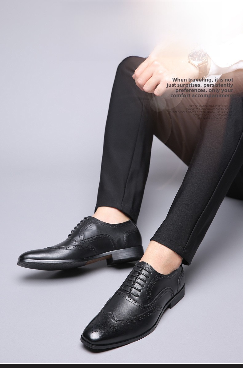 Factory direct supply spring new formal casual men's shoes Oxford Business Men's shoes cross-border for a generation of hair_vogvips.com