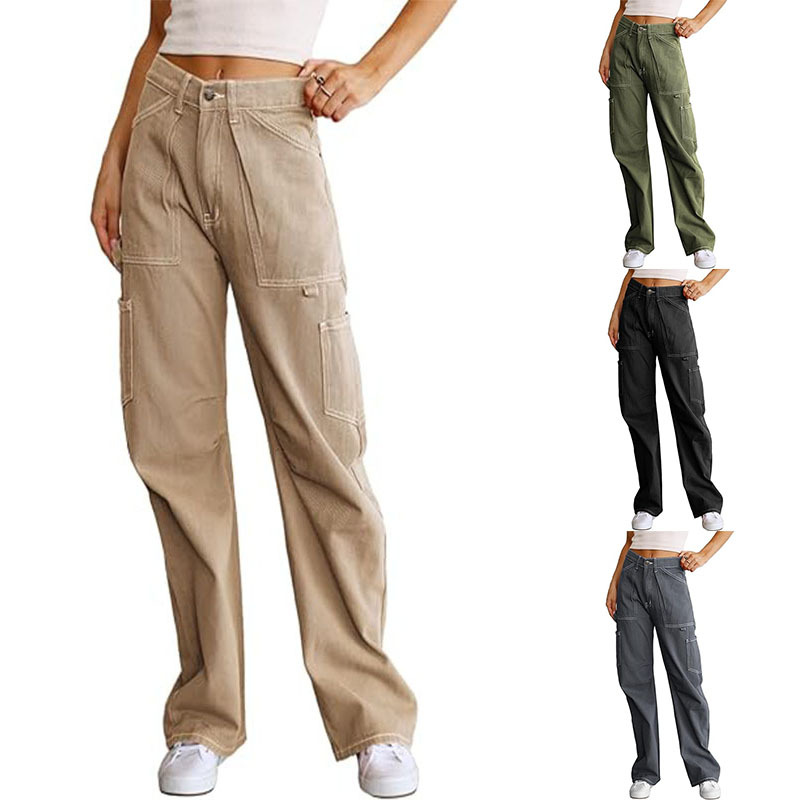 Trendy Wide Leg Jeans