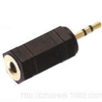 3.5mm立体声公转3.5mm单声道母音频转接头 3.5立体声转3.5单声道