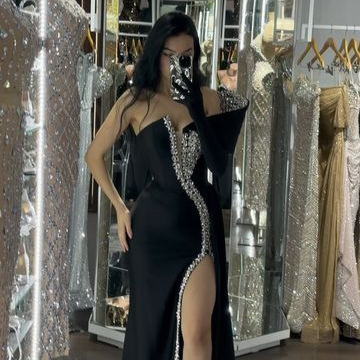 Vestido Sexy sin Tirantes con Pedrería, Estilo Europeo y Americano, Nuevo para 2025, Moda Transfronteriza de Amazon, Cintura Alta, Ajustado, Tipo Vendaje image 3