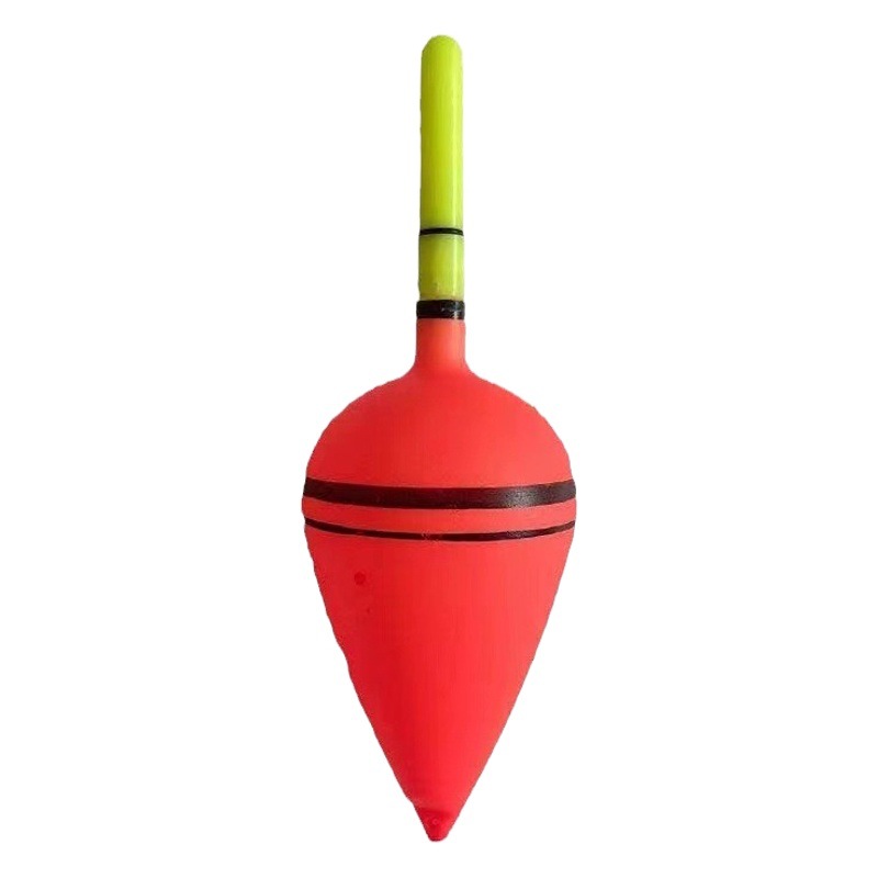 Electronic anti-fall luminous big belly float rock fishing float silver carp float sea Rod throwing rod fishing float night fishing float red flag Electronic