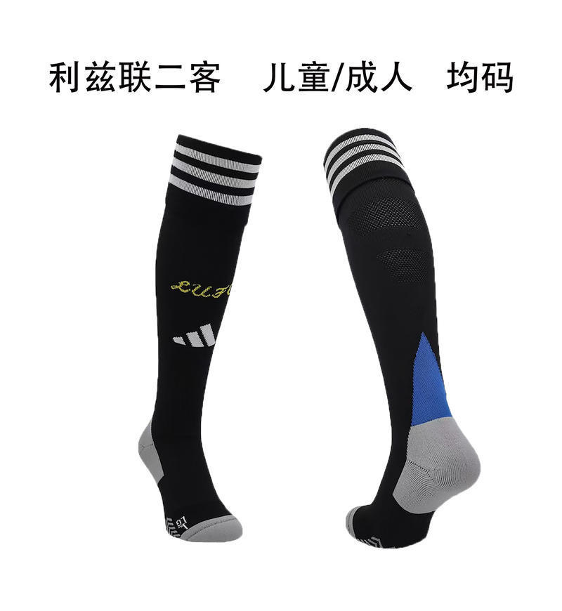 26 club tailandés Copa del Mundo calcetines de fútbol para hombres toallas profesionales sobre la rodilla antideslizante calcetines gruesas para adultos y niños