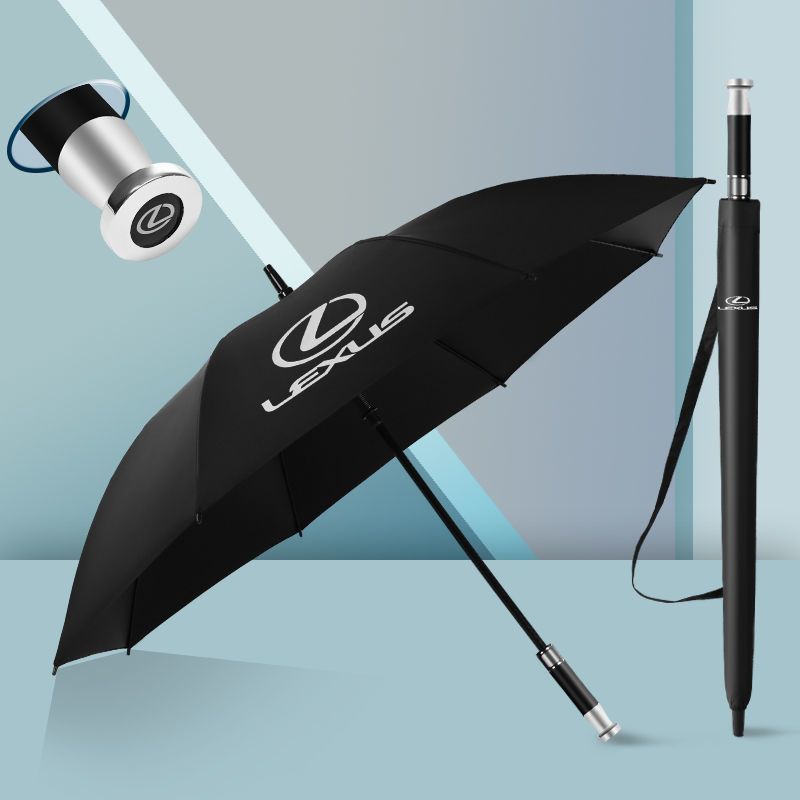 Rolls-Royce paraguas Mercedes-Benz BMW 4S tienda de paraguas logotipo de lujo largo mango paraguas de golf
