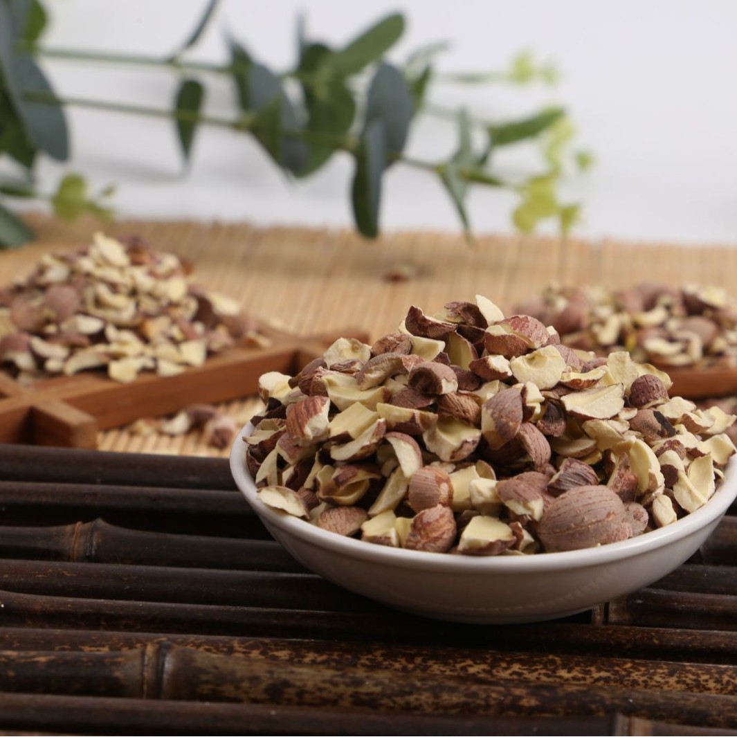 湖南湘潭湘红莲碎片红莲子碎片干货去芯干货红皮莲开边500g