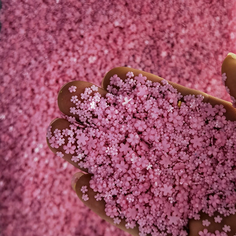 Килограмм пятилепестковый цветок украшения для ногтей размер смешанные смолы белый маленький цветок трехмерный украшения для ногтей производители оптом