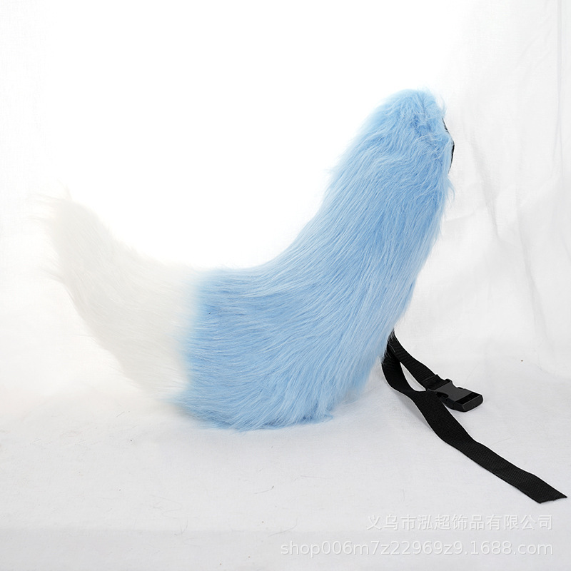 大きいサイズの手は獣の耳の獣の尾のぬいぐるみのコスプレのアクセサリの道具のキツネの尾の狼の尾のアクセサリを作ります。|undefined