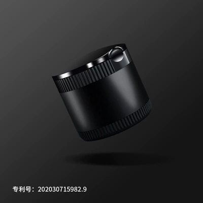 High-end car ashtray car high-end car with cover and light multi-functional small personality creative car supplies (Car ashtray) - noble-black-alloy-material-with-led-night-light-replaceable-battery
