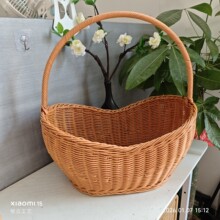 小清新田园风手工艺藤编礼品篮手提篮子菜篮礼篮购物篮野餐