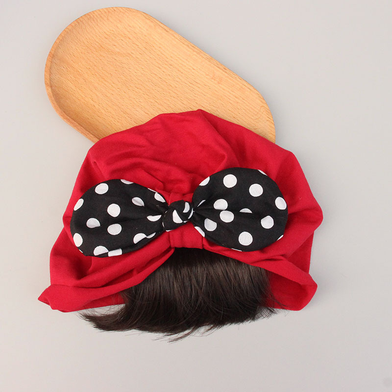 Children Unisex Cute Bow Knot Bowknot Baby Hat display picture 2
