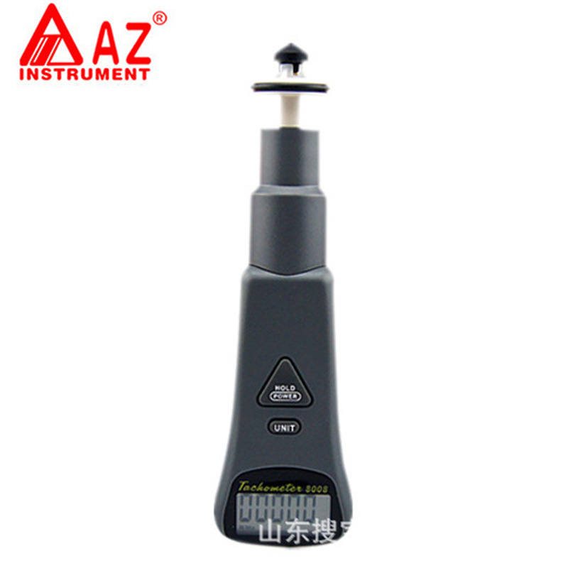 台湾衡欣 AZ8008二合一转速表 非接触转速表 线速度表 电机转速仪