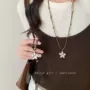 抽拉新款秋冬复古毛衣链