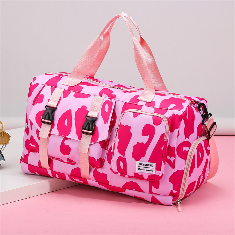 Nuevo bolso transfronterizo de gran capacidad de verano de mujeres de nicho de alta calidad bolso de viaje de moda impresa bolsa de mochila
