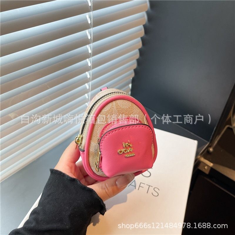 Cの新しいキーバッグ、クラシックな老眼ペンダントバッグ、多機能の人気財布、多用途でファッショナブルなコインバッグ、高品質|undefined