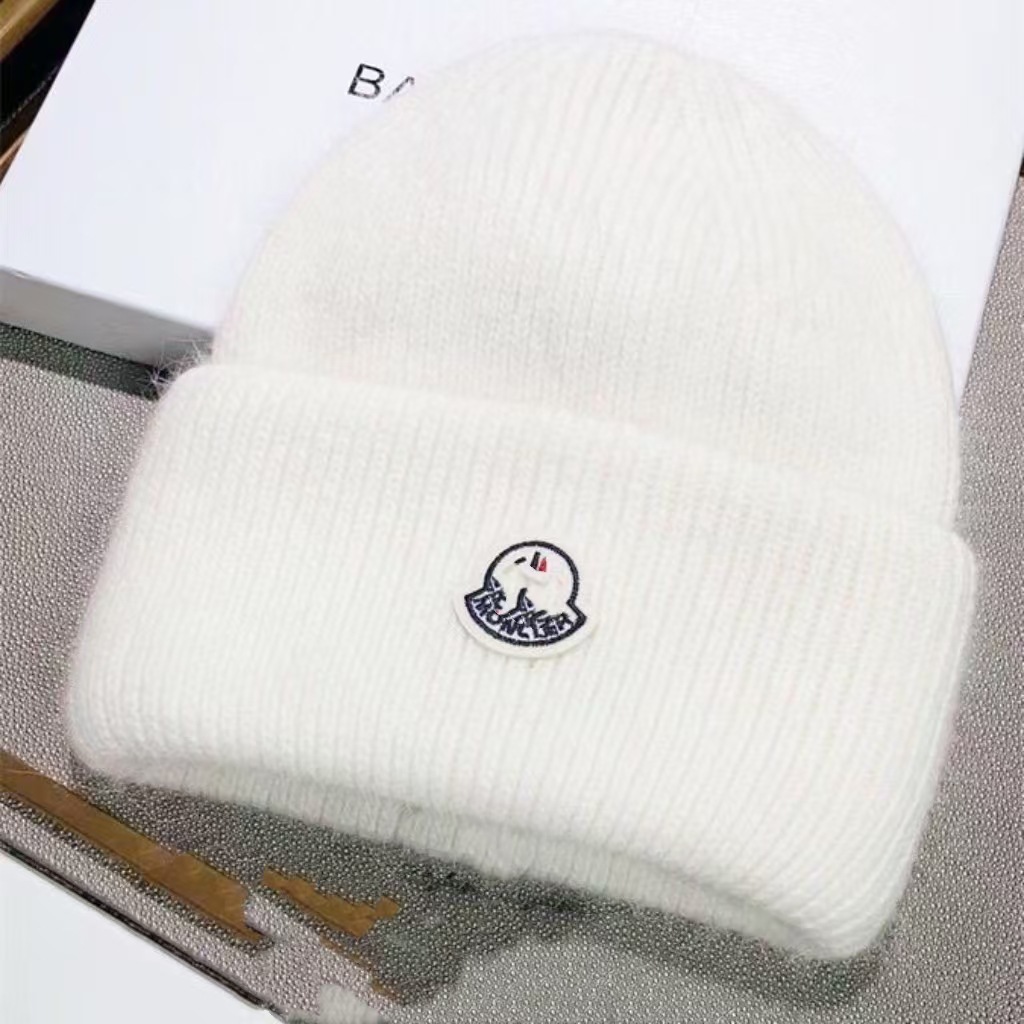 MENGJIA의 새로운 니트 모자, 토끼털 혼방 커플의 힙합 스타일 따뜻한 모자, 남성과 여성의 모직 다용도 방한 모자 트렌드