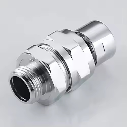 Cabeza de bola oscilante de interfaz brillante cepillada negra mate de cobre