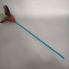 Factory spot bell, feathers teasing cat stick pet cat, toy, chicken hair teasing cat stick pole old style