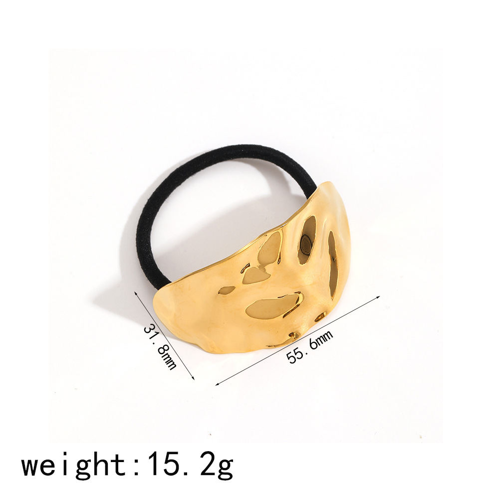 Europa y los Estados Unidos viento metal de acero inoxidable clip de cabello para la cabeza de la mujer de alta calidad sensación de disco de cabello duradero un clip de cabello conjunto de cuerda de cabello